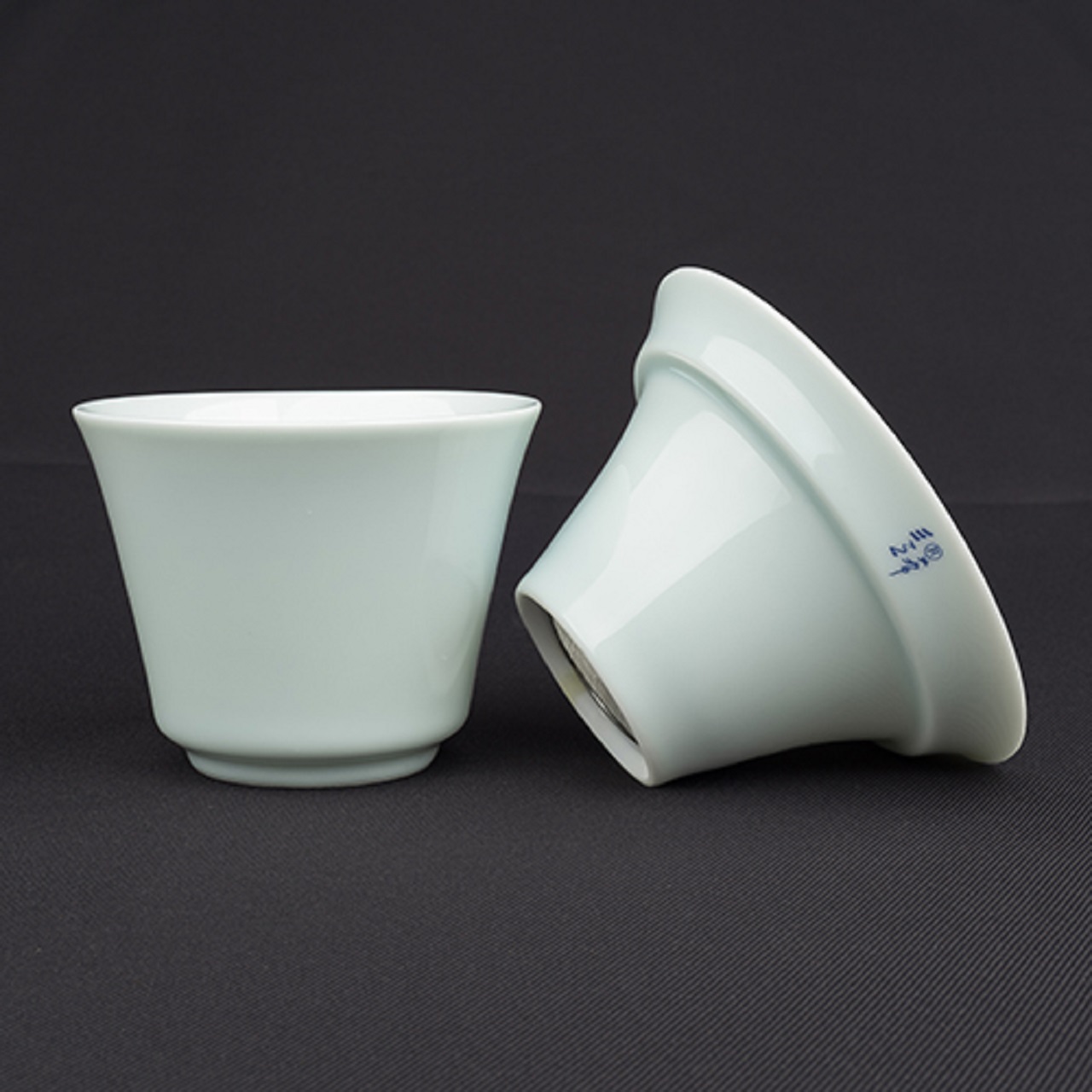 青白茶漏(瓷)