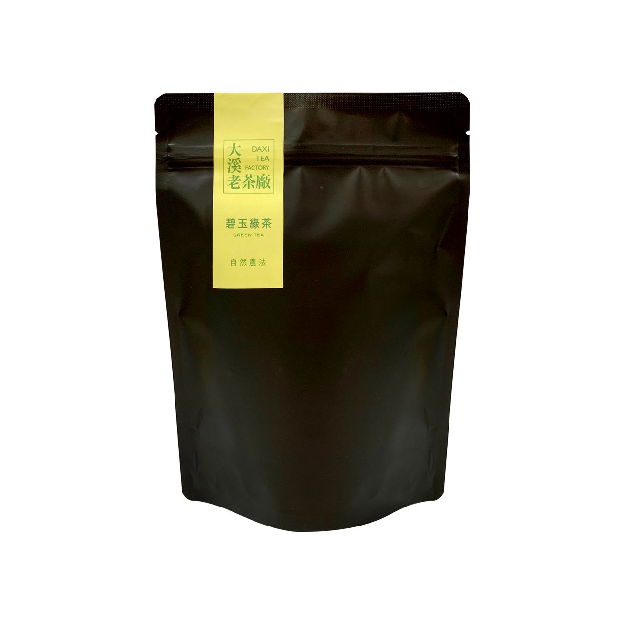 大溪-碧玉綠茶 75g(商品保存期限：2024年8月)(自然農法‧手採)